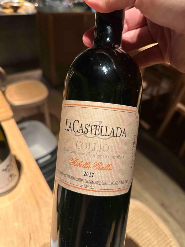 Ribolla Gialla - La Castellada - Giorgio Bensa 
