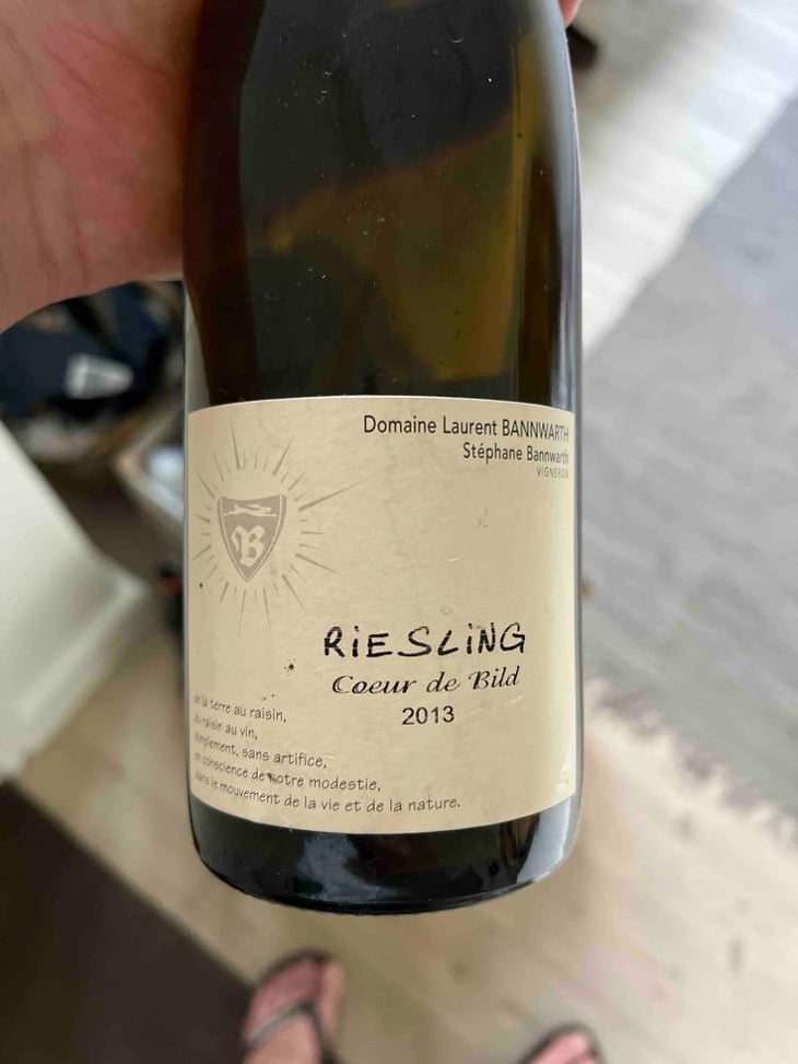 Riesling Coeur de Bild - Laurent Bannwarth - Stéphane Bannwarth 