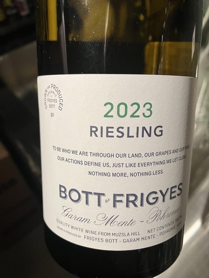 Riesling - Bott Frigyes - Bott Frigyes -2023