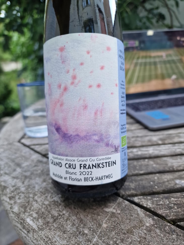 Riesling Grand Cru Frankstein - Florian & Mathilde Beck-Hartweg - Florian & Mathilde Beck-Hartweg 