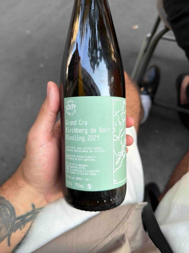 Riesling Grand Cru Kirchberg de Barr - Goepp Gerard et Fils - Clément & Sylvain Goepp 