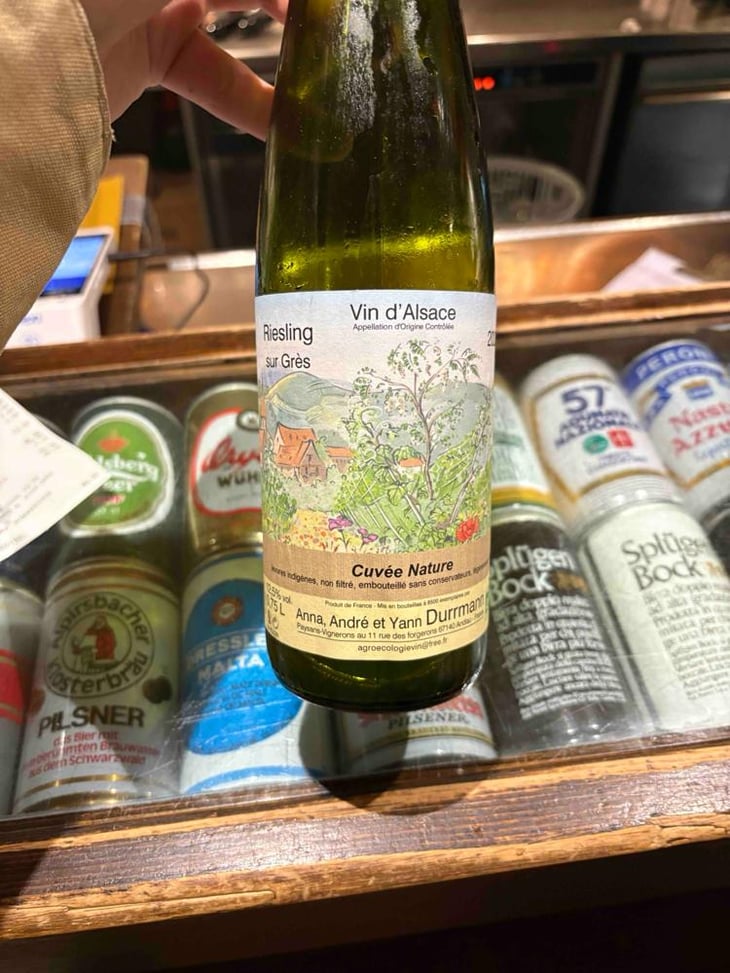 Riesling sur calcaire - Anna, André & Yann Durrmann - Anna, André & Yann Durrmann -2023