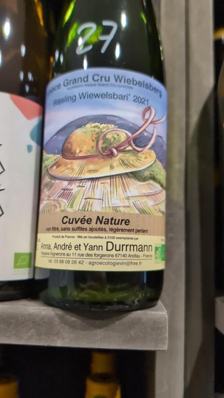 Riesling Wiewelsbari - Anna, André & Yann Durrmann - Anna, André & Yann Durrmann -2021