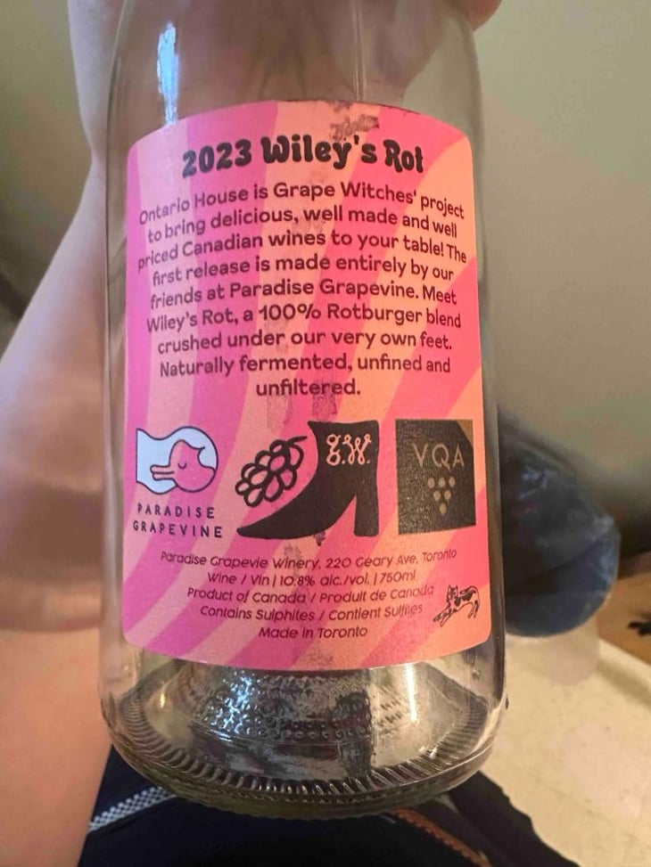Riley’s Rot - Wiley Wines - Clarisa -2023