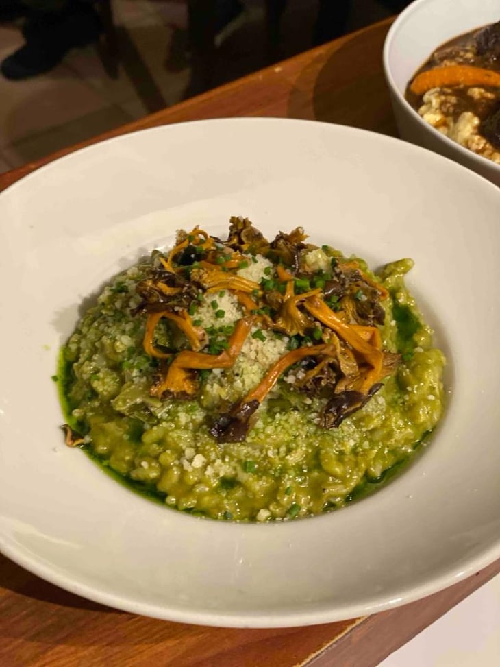 Risotto De Poireaux Du Broc Et Chanterelles - Le BAM - Bar a Manger - 818186