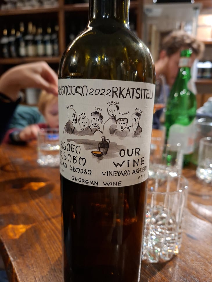 Rkatsiteli Grand Cru Akhoebi - Our Wine - Chveni Gvino - Soliko Tsaishvili & Irakli Pruidze 