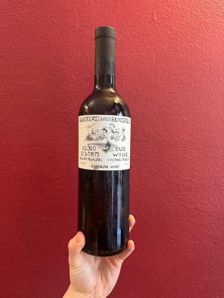 Rkatsiteli Grand Cru Akhoebi - Our Wine - Chveni Gvino - Soliko Tsaishvili & Irakli Pruidze 