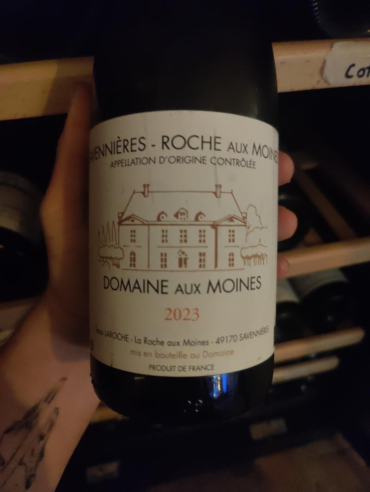 Roche Aux Moines - Domaine aux Moines - Monique & Tessa Laroche -2022