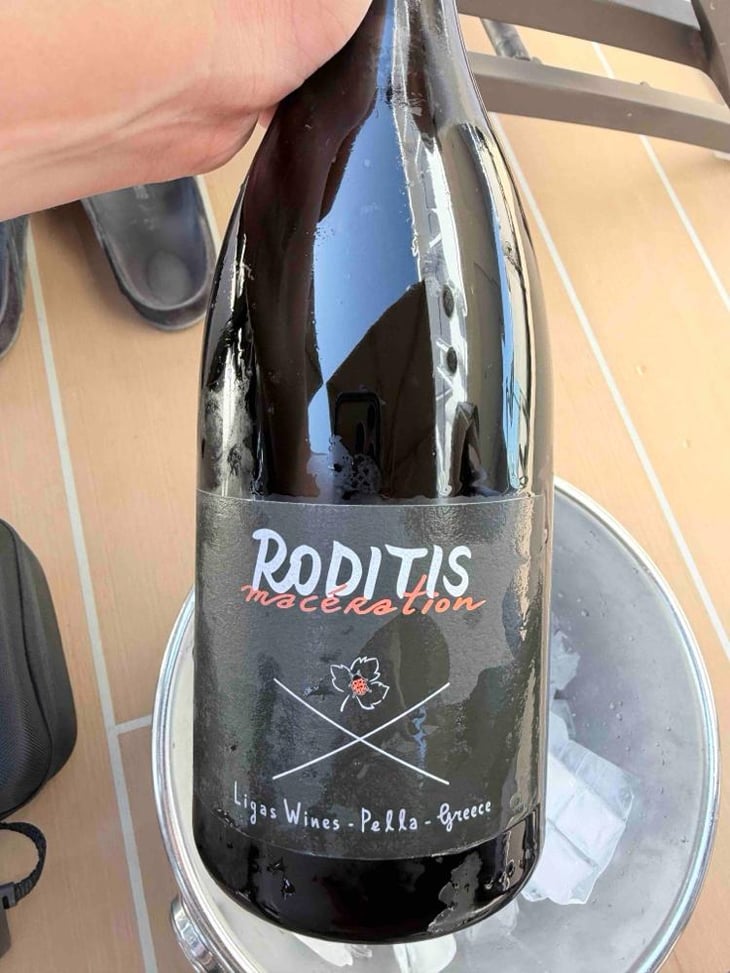 Roditis Macération - Domaine Ligas - Ktima Ligas - Meli Ligas & Thomas Ligas 