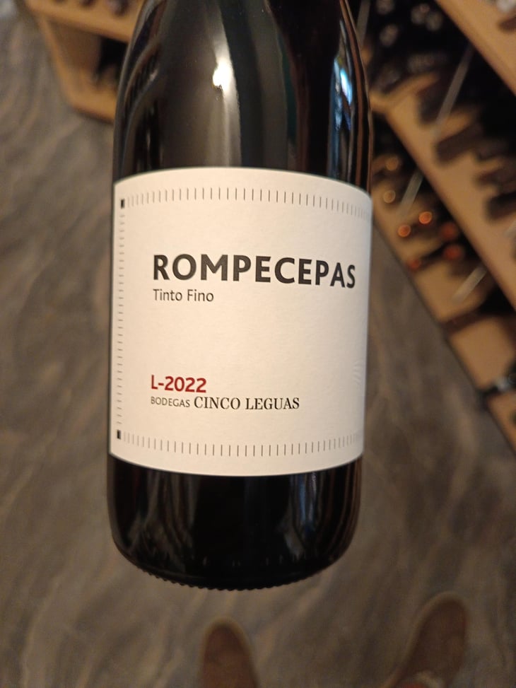 Rompecepas - Bodegas Cinco Leguas - Marc Isart -2022