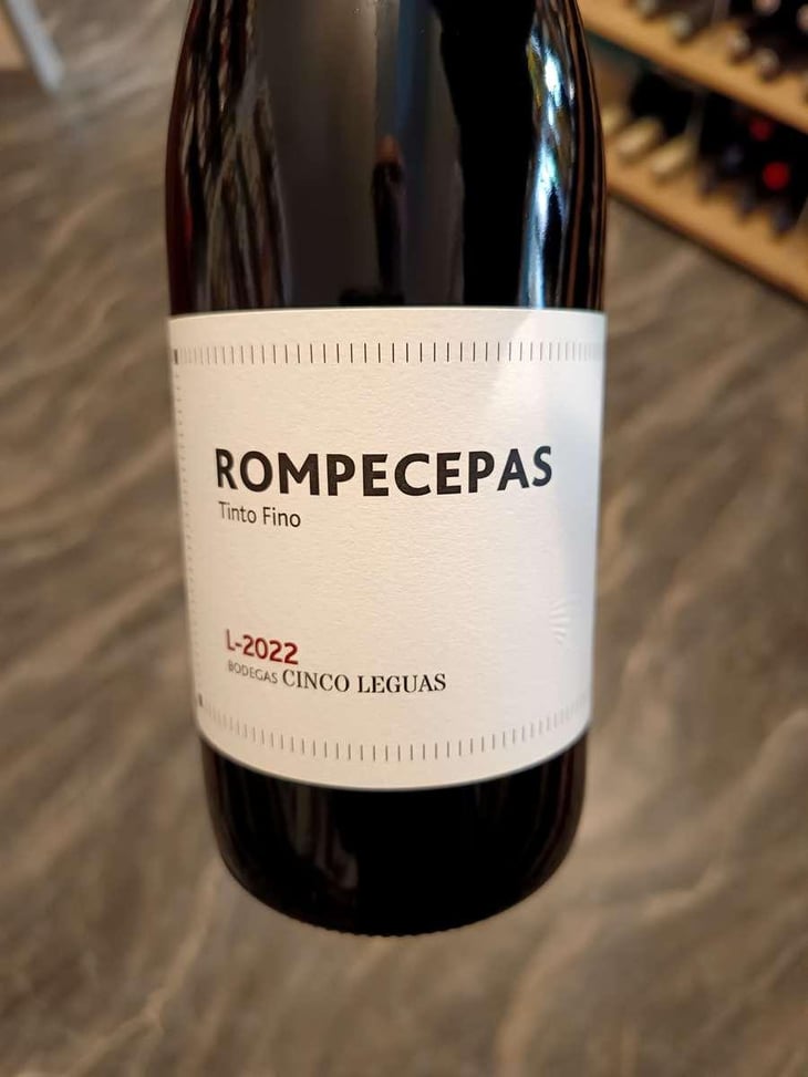 ROMPECEPAS - BODEGAS CINCO LEGUAS - Marc Isart -2022