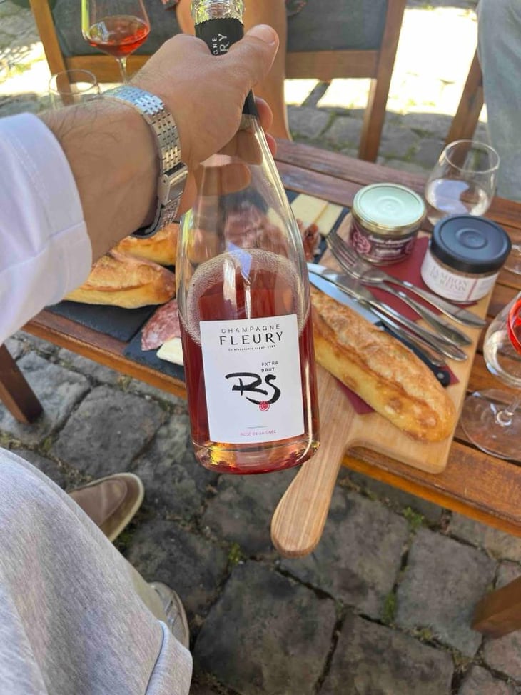 Rosé de Saignée - Champagne Fleury - Morgane, Jean-Sébastien & Benoit Fleury 