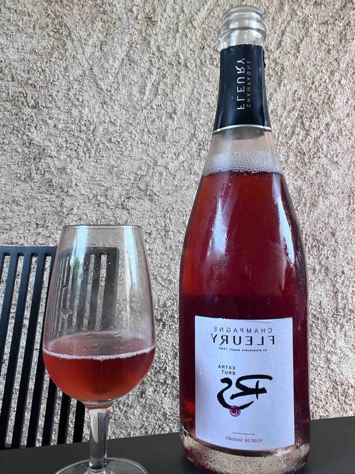 Rosé de Saignée - Champagne Fleury - Morgane, Jean-Sébastien & Benoit Fleury 