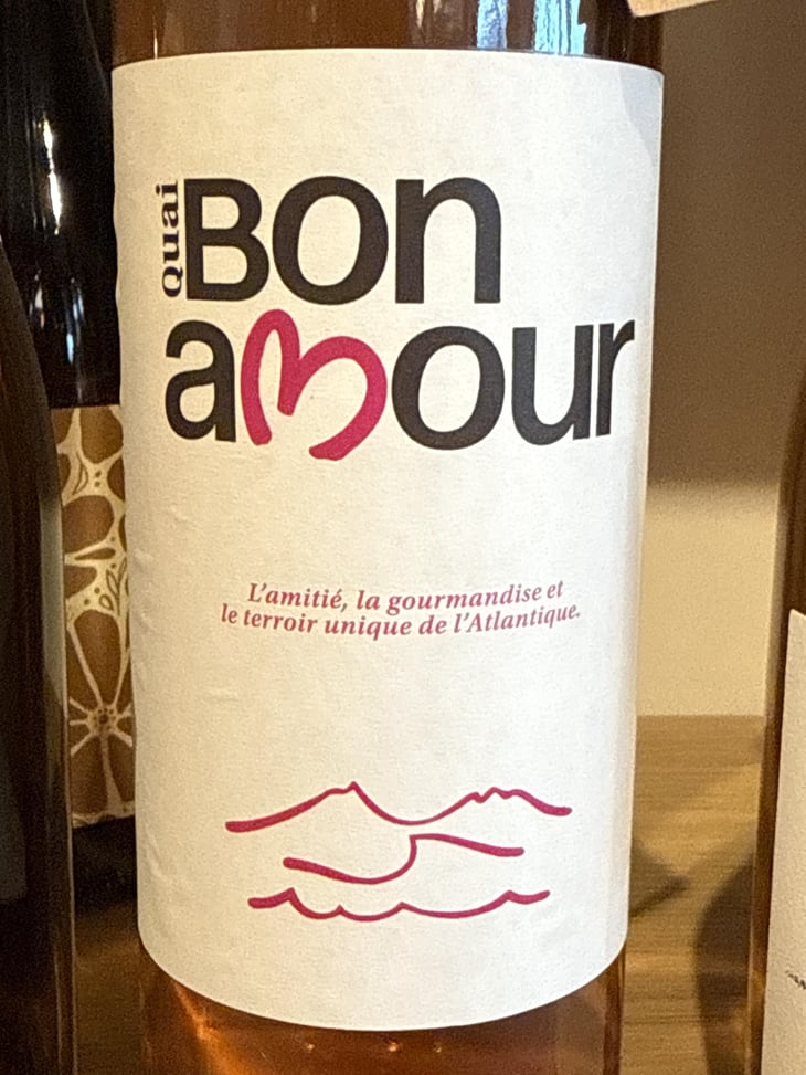 Rosé entre deux-mers - Quai bonamour - Anne mollet -2024