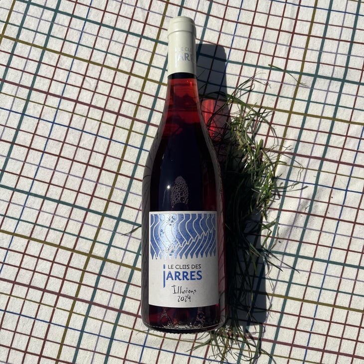 Rosé "illusions" - Le Clos Des Jarres - Vivien Hemelsdael 