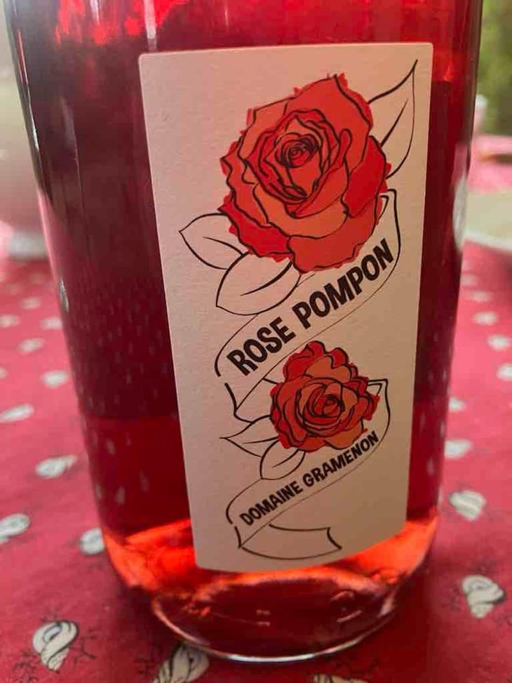 Rose Pompom - Domaine Gramenon - Michèle Aubéry-Laurent & Maxime-Francois Laurent -2024