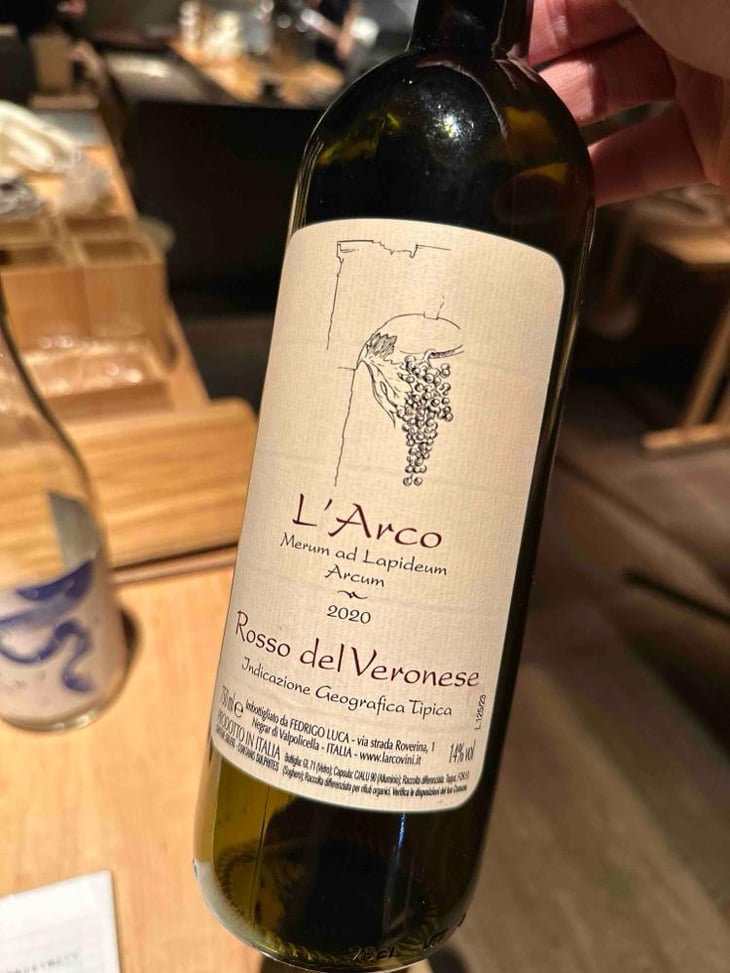 Rosso del Veronese - L'Arco Vini - Luca Fedrigo -2019