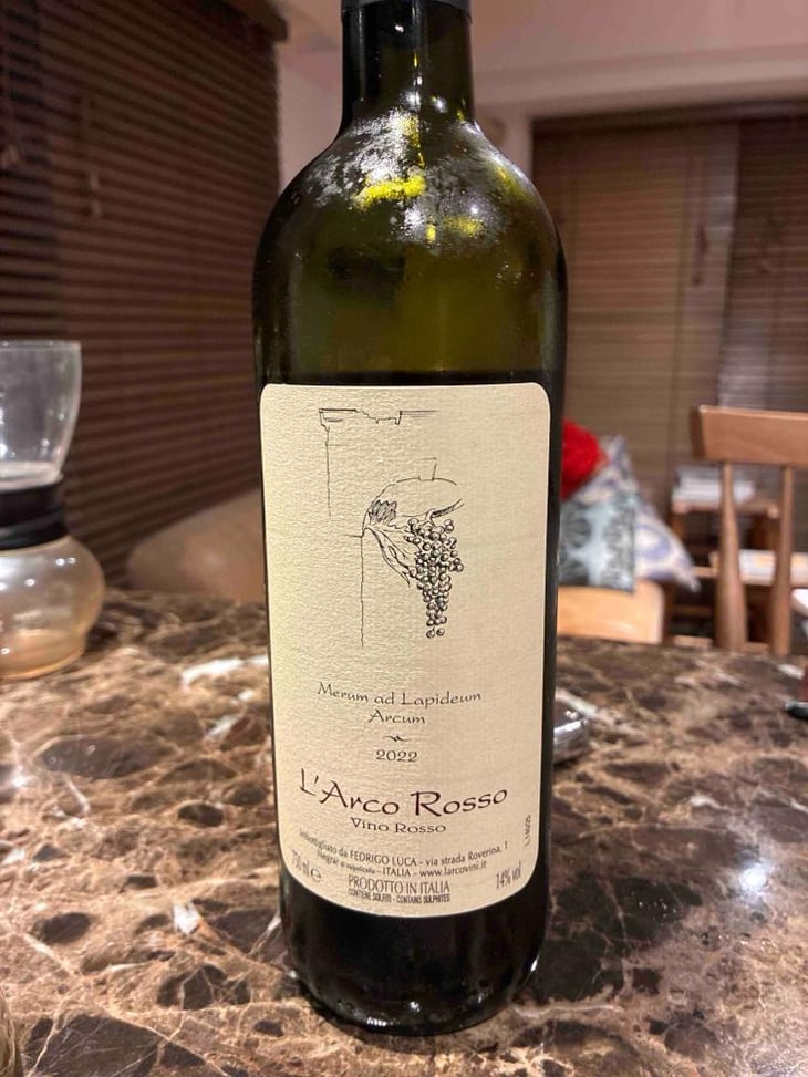 Rosso del Veronese - L'Arco Vini - Luca Fedrigo -2019