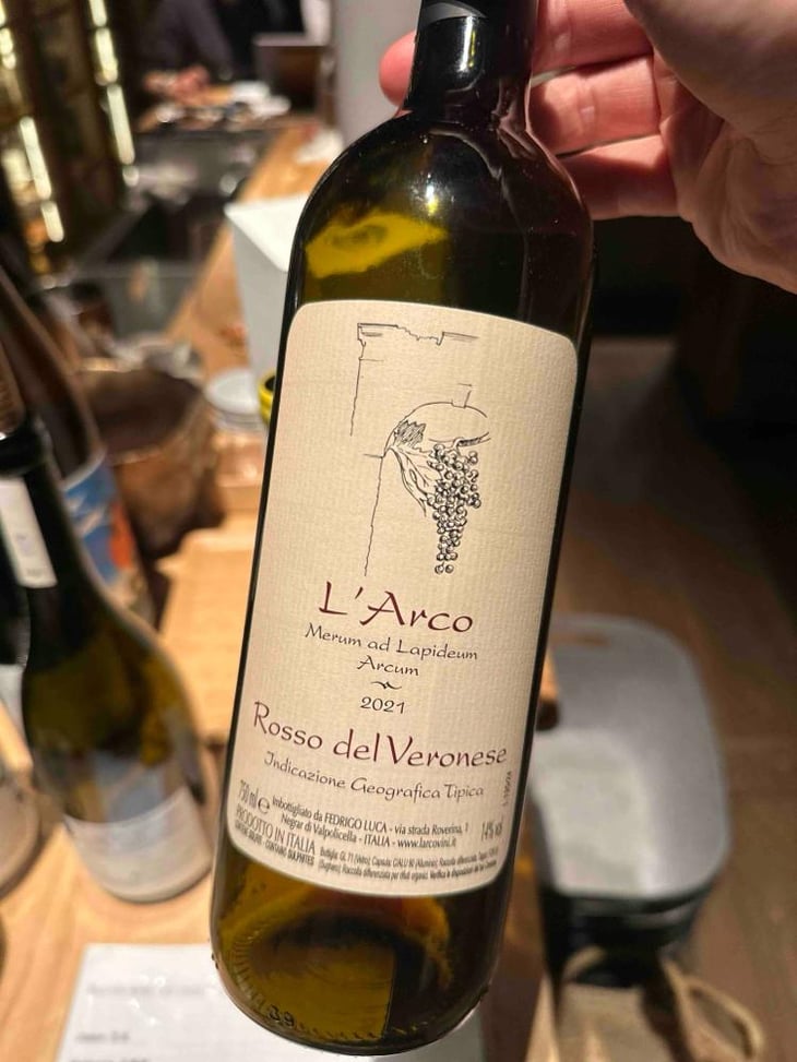 Rosso del Veronese - L'Arco Vini - Luca Fedrigo -2019