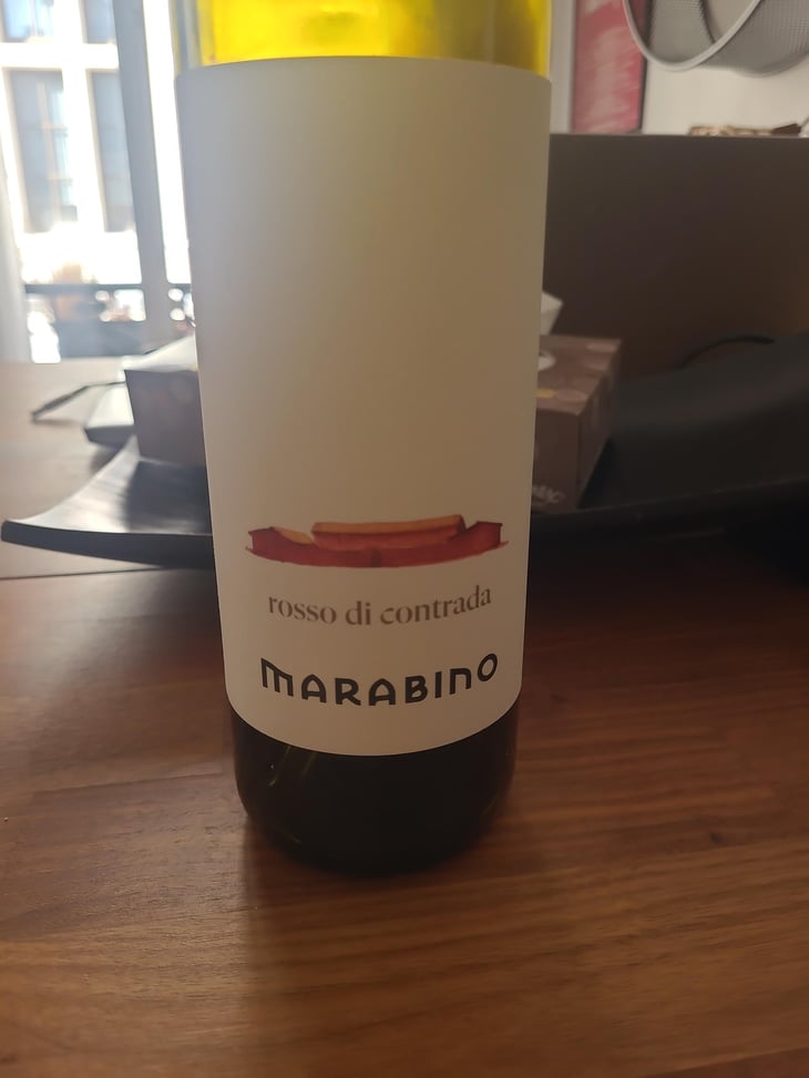 Rosso di Contrada (old label) - Società Agricola Marabino - Pierpaolo Messina 