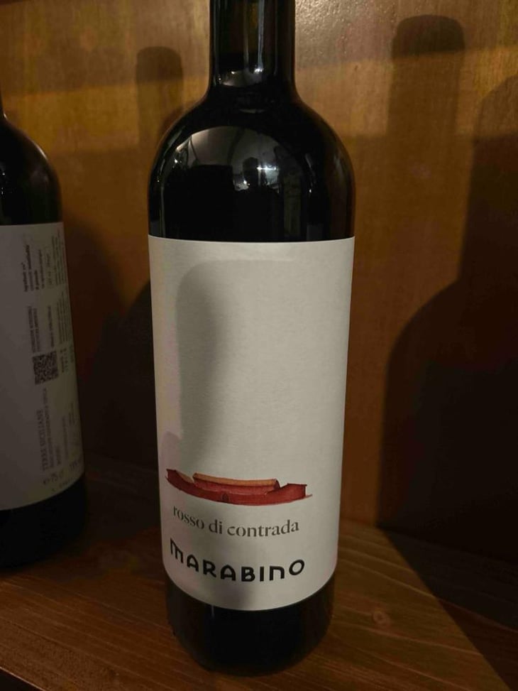 Rosso di Contrada (old label) - Società Agricola Marabino - Pierpaolo Messina 