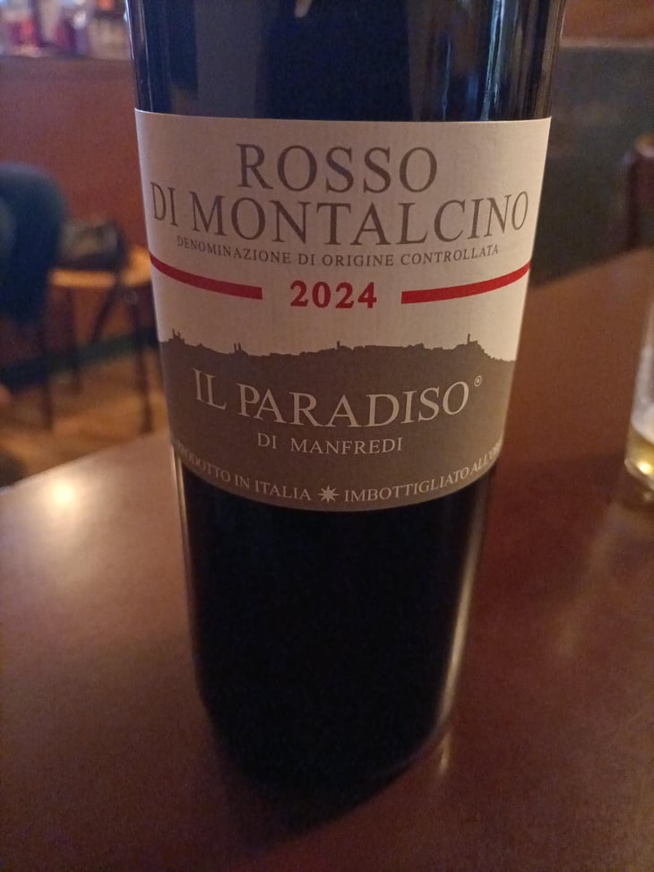 Rosso di Montalcino - Il Paradiso di Manfredi - Florio Guerrini 