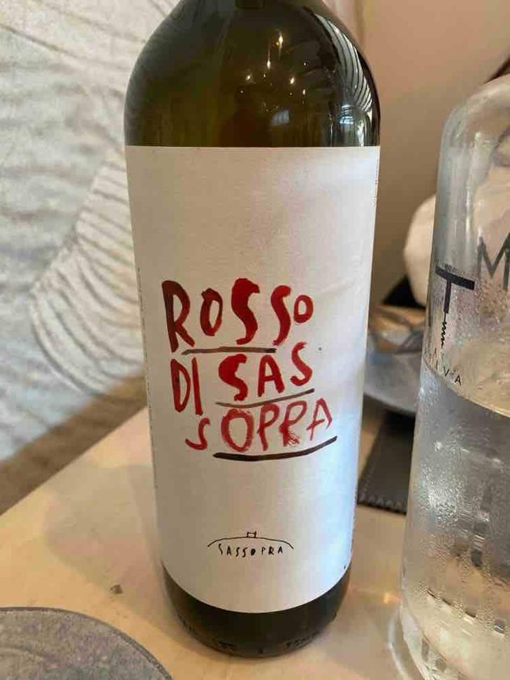Rosso di Sassopra - Cantina Sassopra - Marta & Federico Des Dorides 