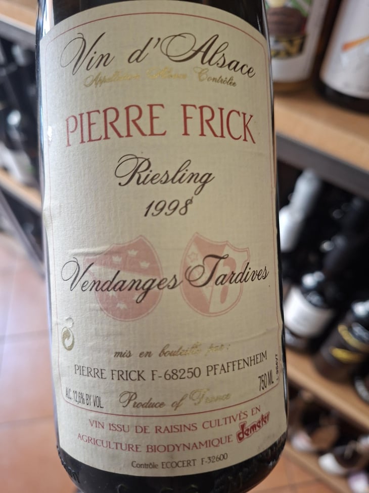 Rot Murlé Riesling Macération - Domaine Pierre Frick - Jean-Pierre, Chantal et Thomas Frick 