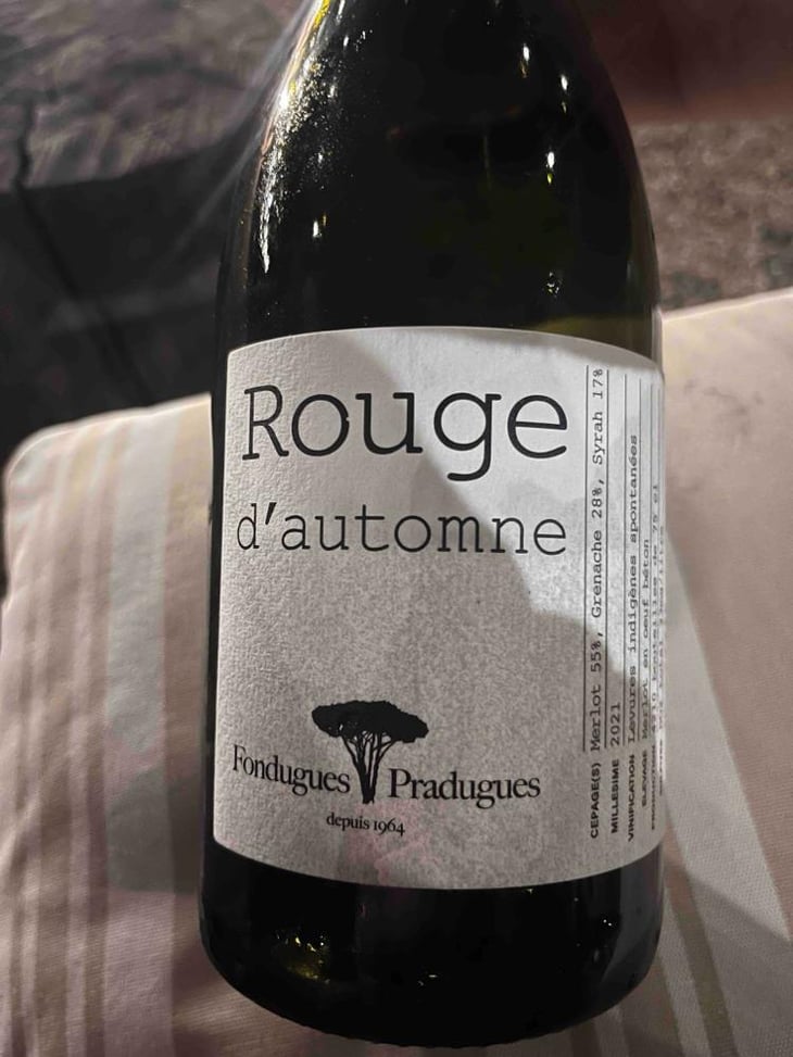 Rouge d'Automne - Fondugues-Pradugues - Stephen Roberts -2020