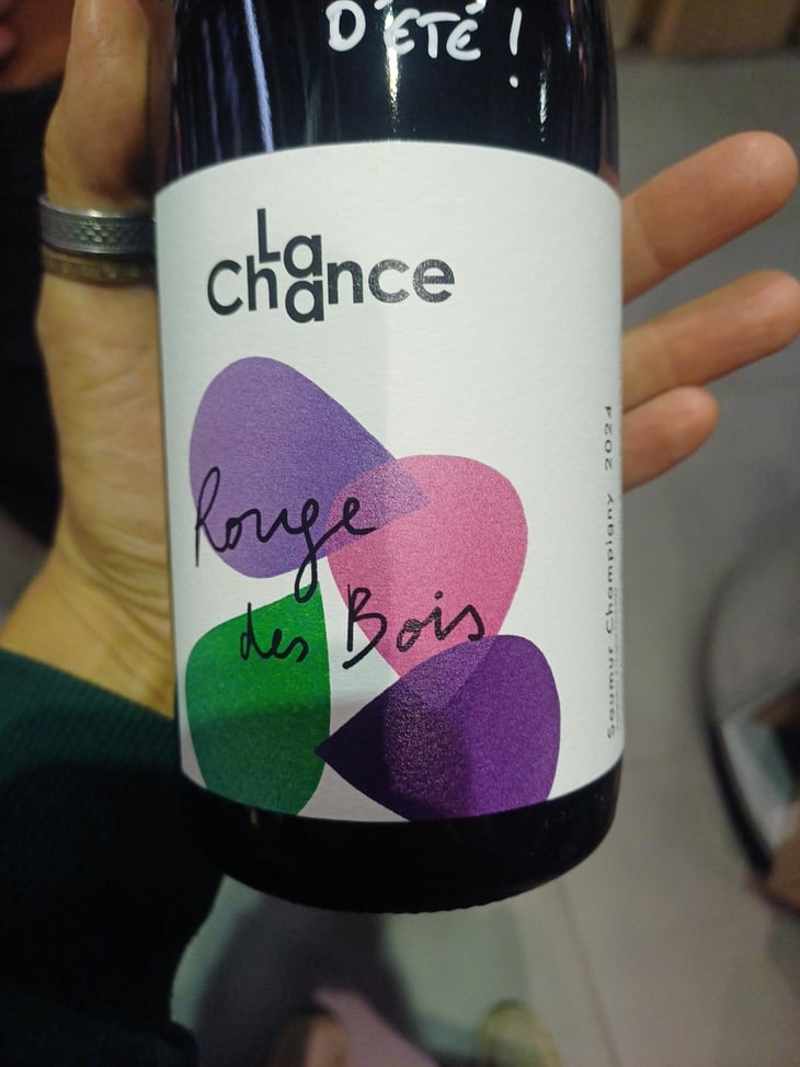 Rouge des Bois - Domaine La Chance - Jérôme Becuwe et Kim Ly Kieu -2023