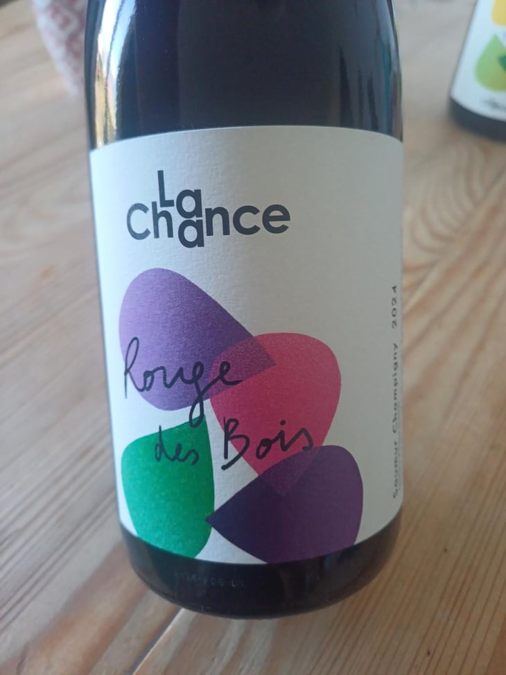 Rouge des Bois - Domaine La Chance - Jérôme Becuwe et Kim Ly Kieu -2023