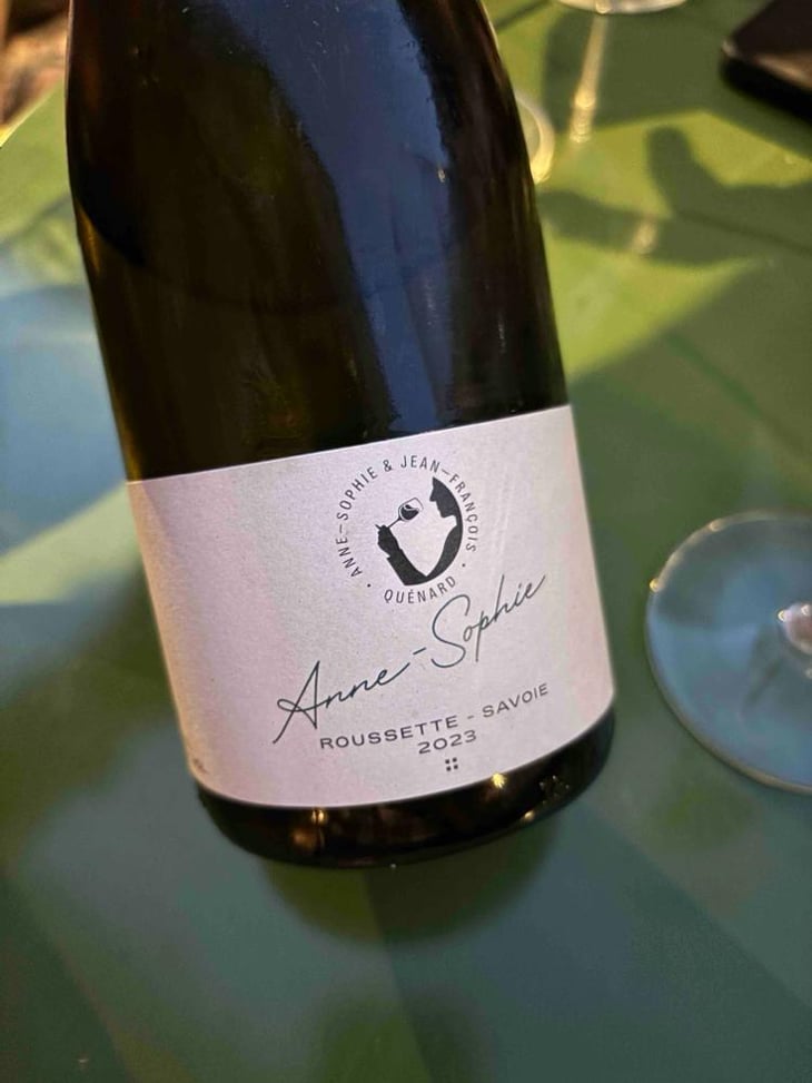Roussette de Savoie Anne-Sophie - Jean-Francois Quénard - Anne-Sophie & Jean-Francois Quénard -2019