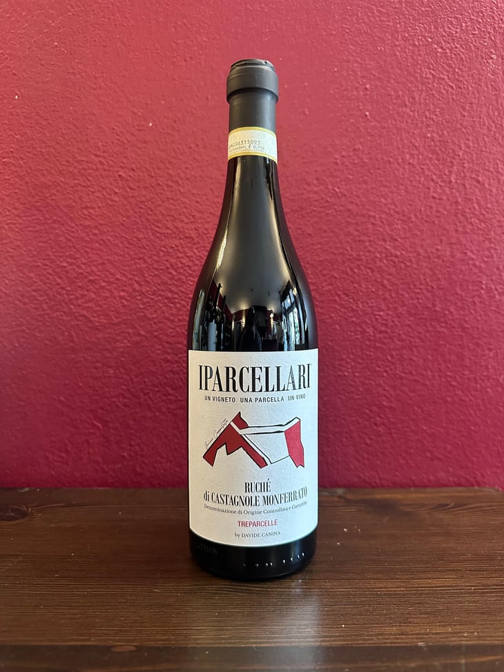 Ruchè "Tre Parcelle" - I Parcellari - Davide Canina -2022