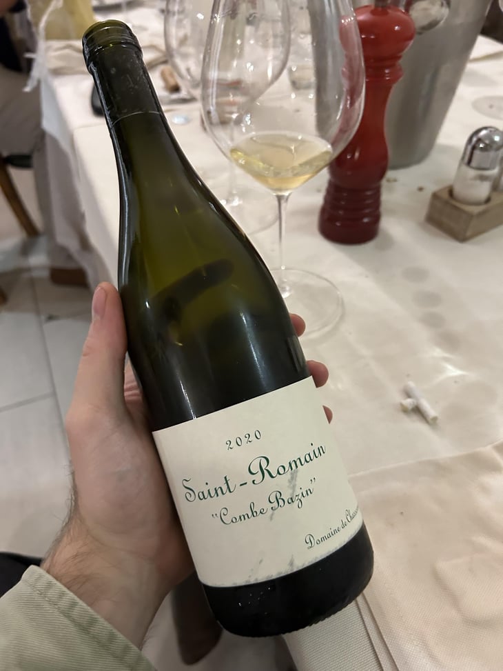 Saint-Romain "Combe Bazin" - Domaine de Chassorney - Frédéric Cossard 
