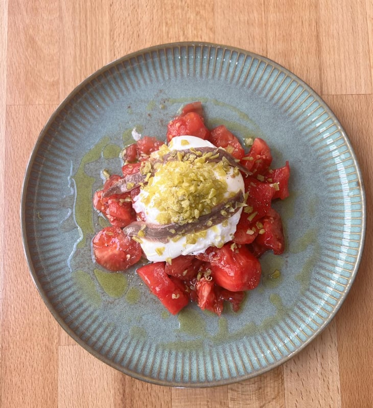 Salade De Tomate, Burrata, Anchois Du Cantabrique - PINTXO PINTXO - 1394434