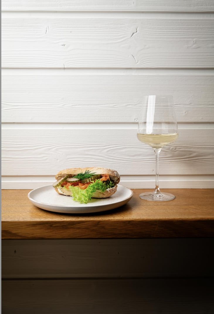 Salmon Trout Sandwich - Wulfisch Fish & Wine Bistro - 1305572