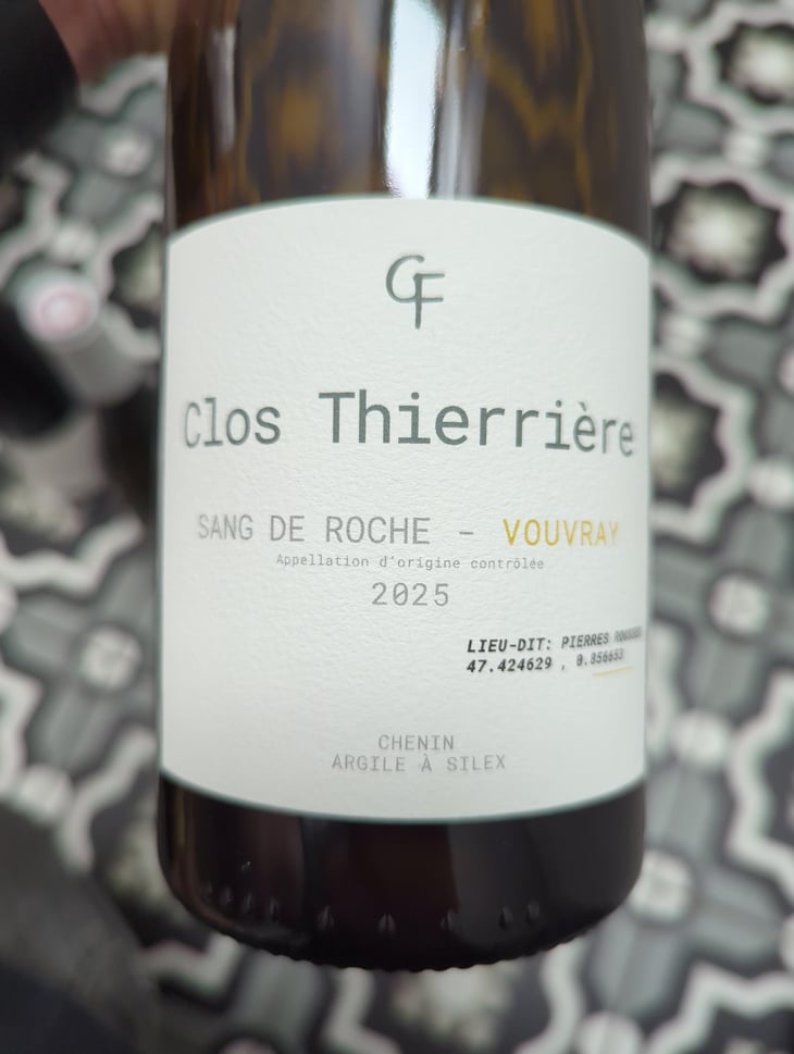 Sang de roche - Clos Thierrière - Guillaume & Baptiste Frey -2022
