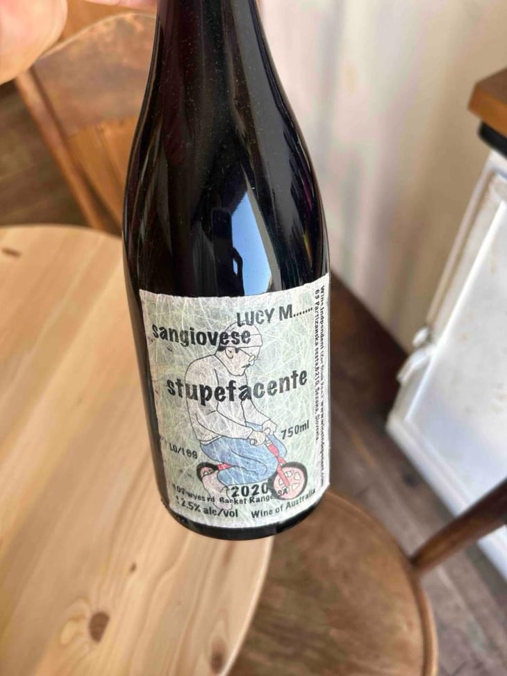Sangiovese Stupefacente 2020 - Lucy Margaux Vineyards - Anton Van Klopper -2020