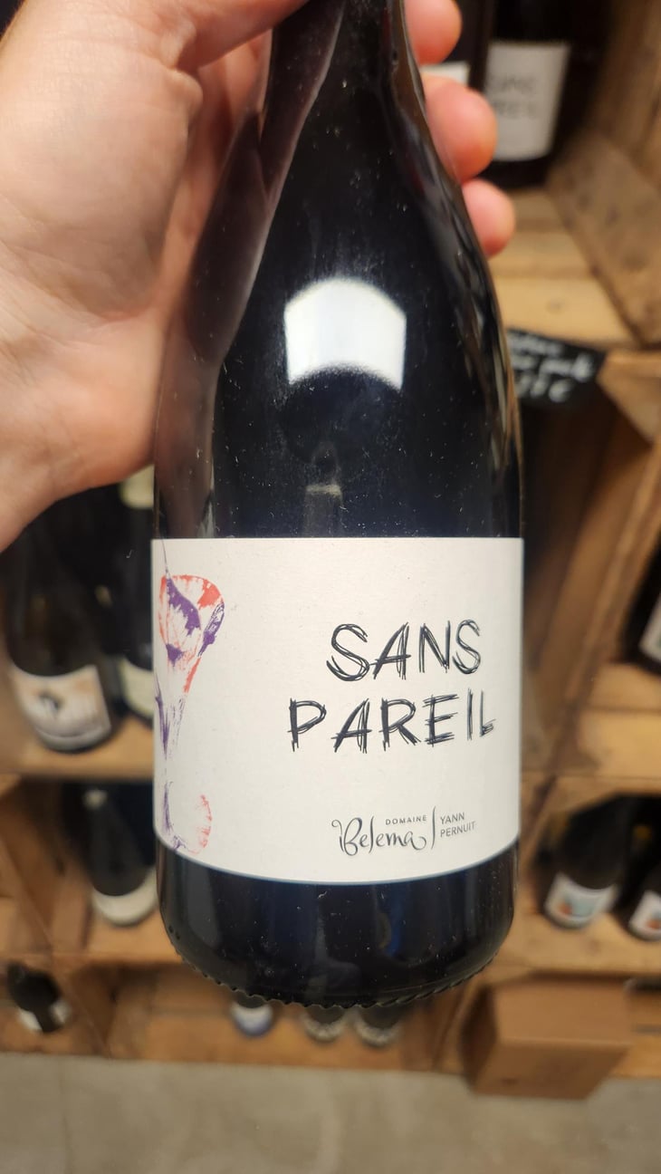 Sans Pareil - Les Vins De Belema - Yann Pernuit -2022