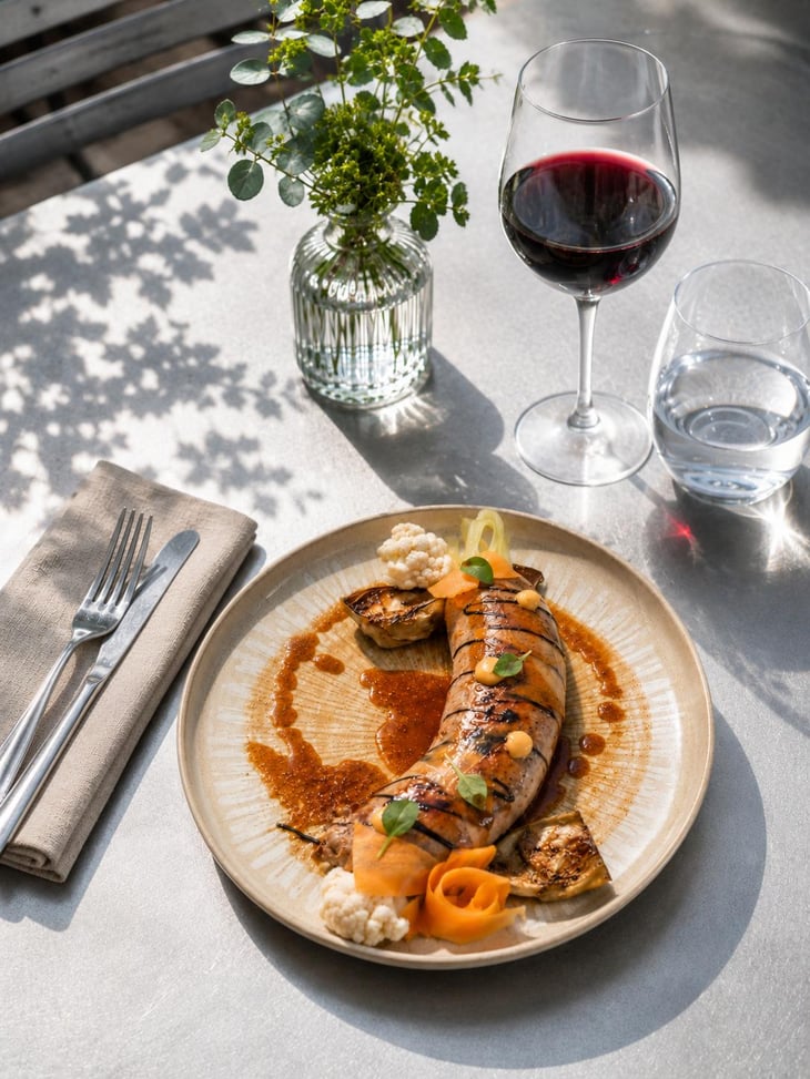 Saucisse Maison Au Canard, Artichaut Et Foie Gras - L’EPICIER MODERNE - 1360829
