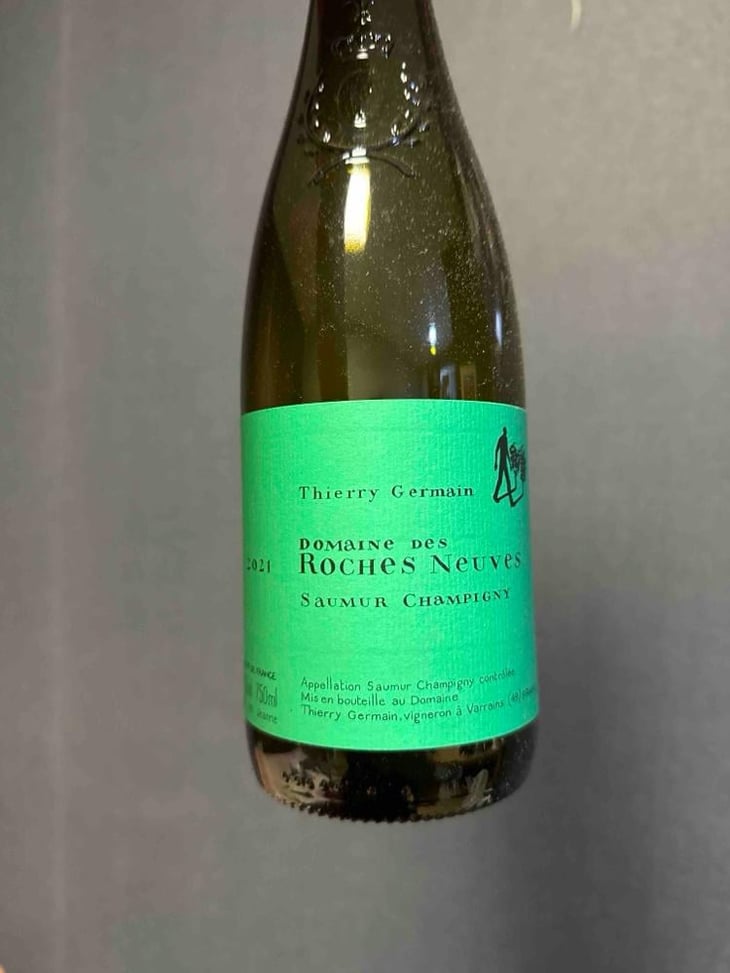 Saumur Champigny2021 - Domaine des Roches Neuves - Thierry et Louis Germain -2021