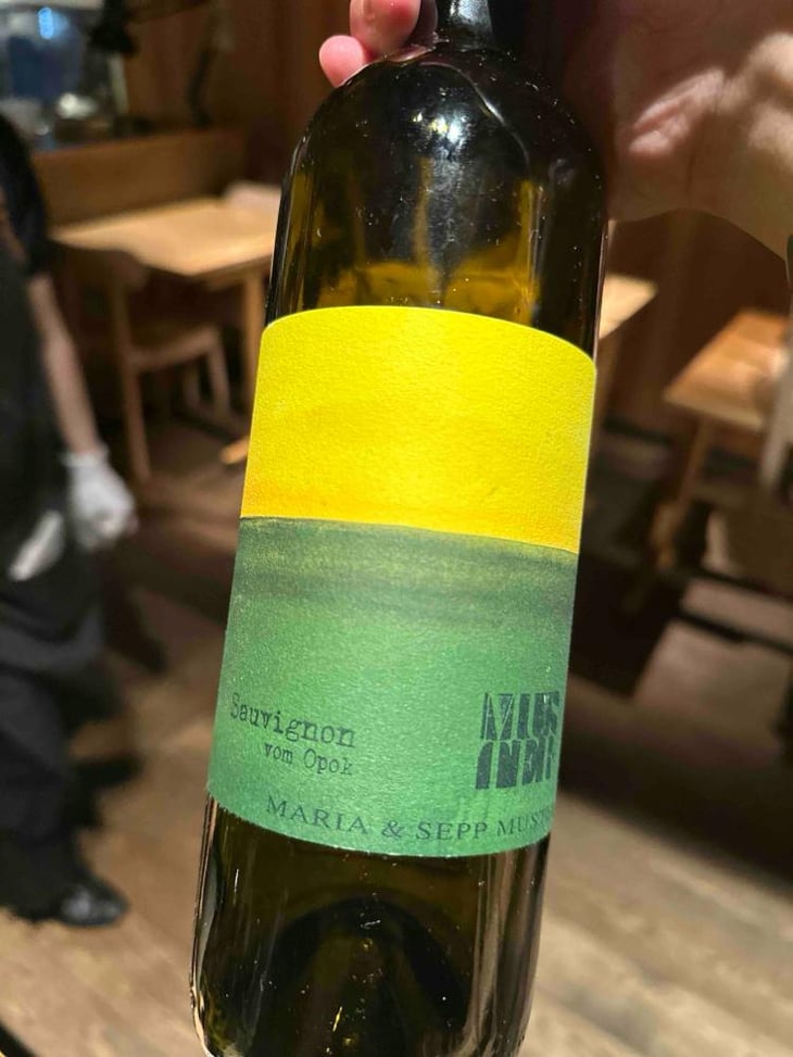 Sauvignon vom Opok - Weingut Muster - Maria & Sepp Muster 