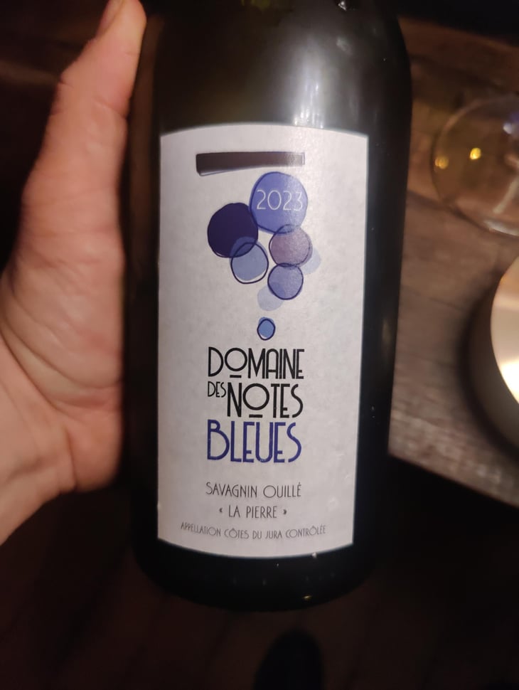 Savagnin ouille - Domaine des Notes Bleues - Cédric Mottet -2020
