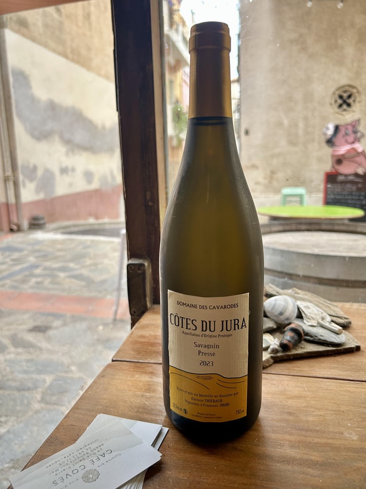 Savagnin Pressé - Domaine des Cavarodes - Etienne Thiebaud 
