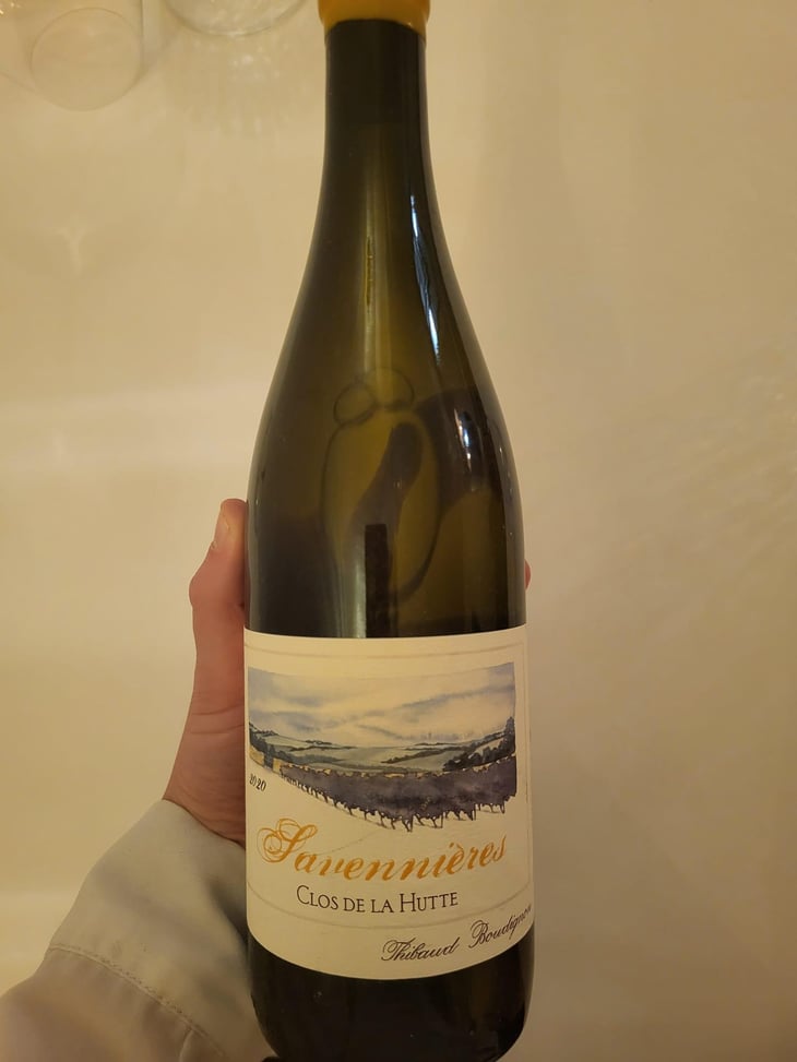 Savennières Clos de la Hutte - Thibaud Boudignon - Thibaud Boudignon -2019