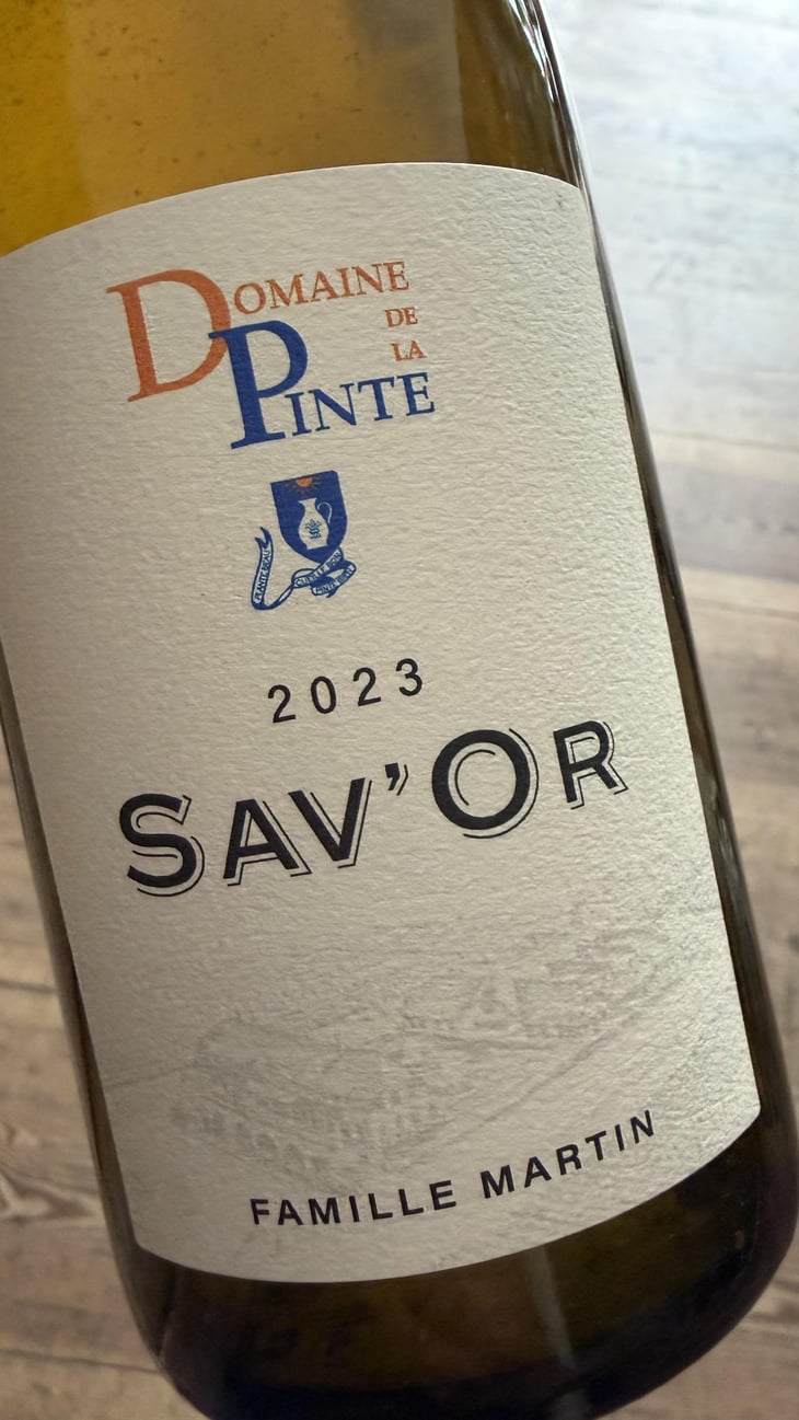 Sav’Or - Domaine de la Pinte - Pierre Martin 