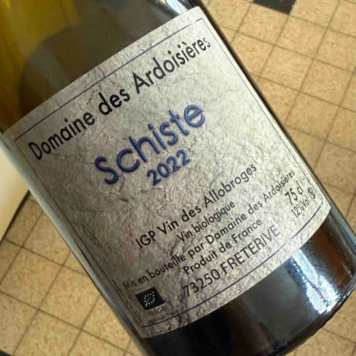 Schistes - Domaine Des Ardoisières - Brice Omont 