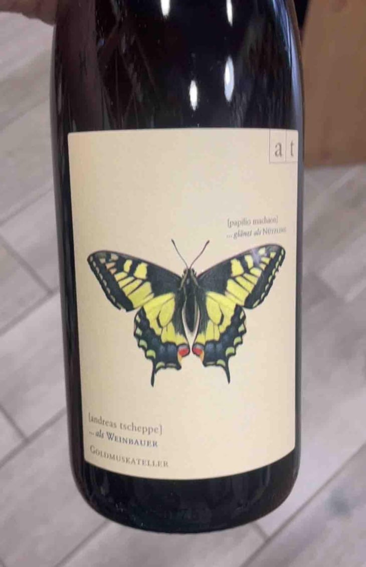 Schwalbenschwanz - Muskateller Maischevergoren - Weingut Andreas & Elisabeth Tscheppe - Andreas & Elisabeth Tscheppe 