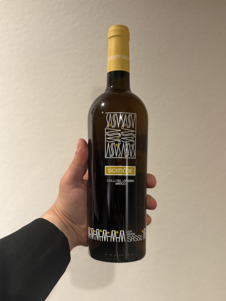 Scimone - Sassu vini - Sassu -2021