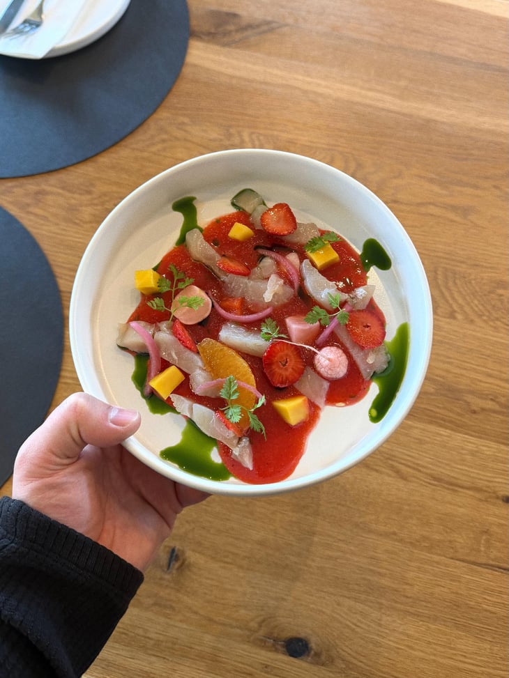 Sea Bream Carpaccio - Hotel - Restaurant Panorama - 1349754